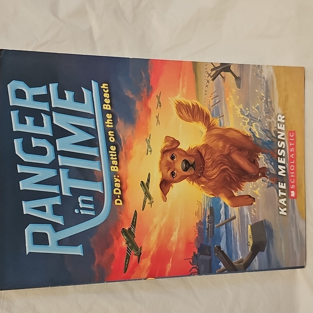 Ranger in Time D-Day: Battle on the Beach by Kate Messner Paperback Book Used